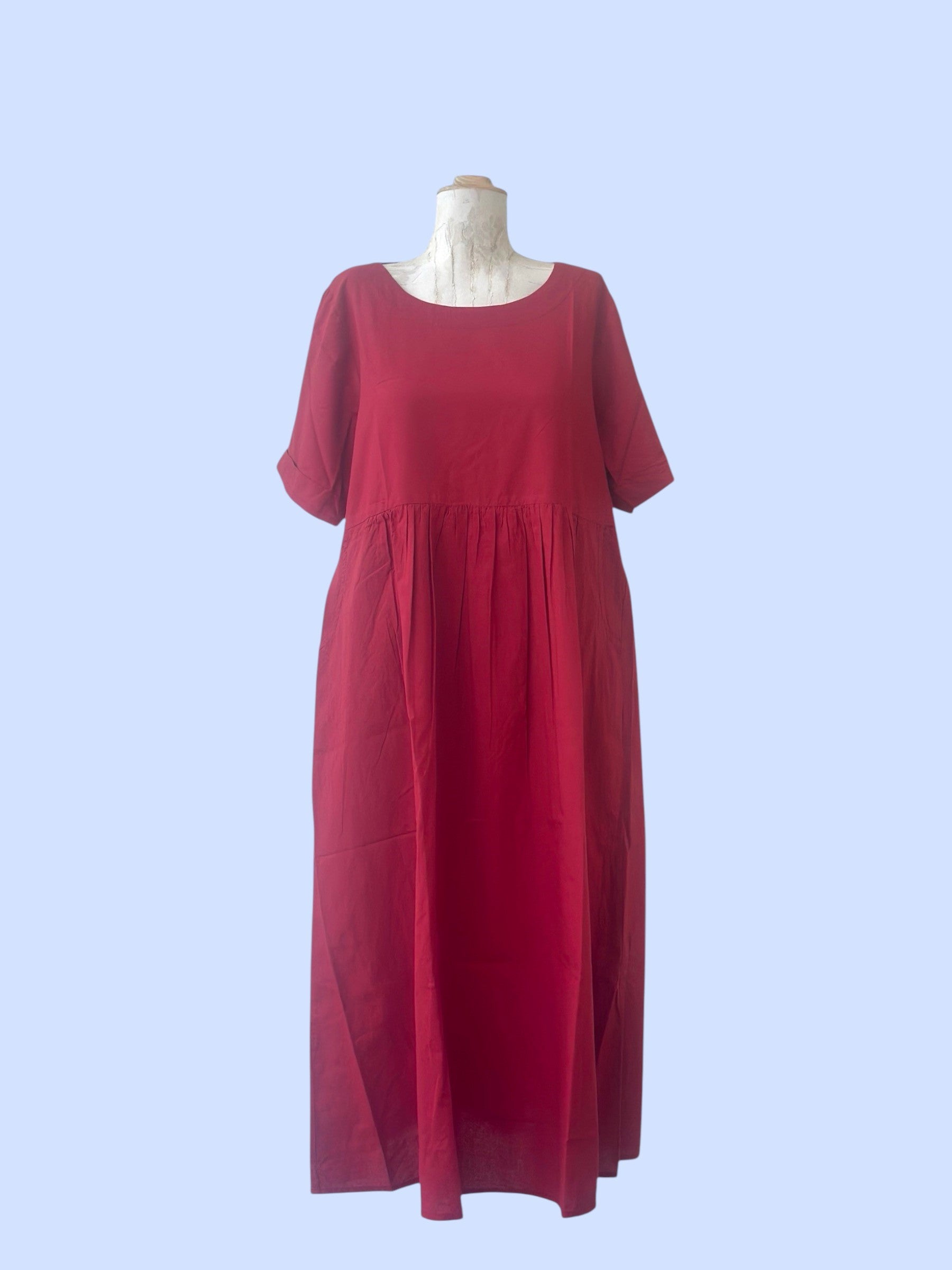 #102/2026 DRESS PEGGY SOLID