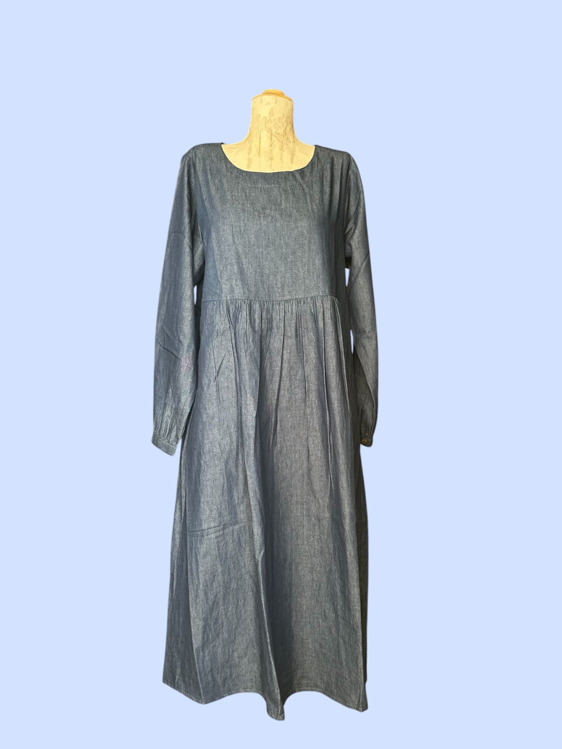 #102/2026 DRESS PEGGY DENIM