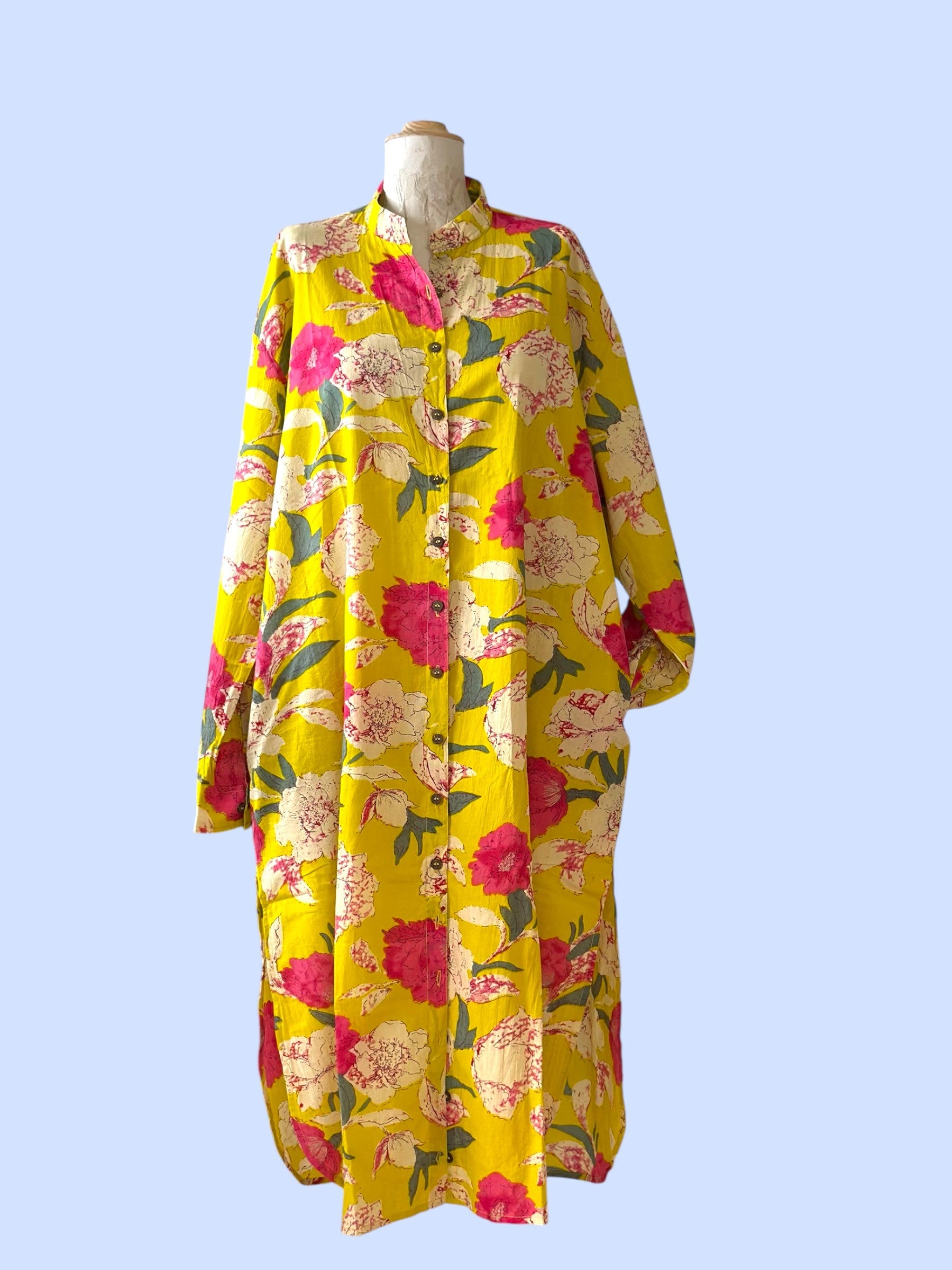 #103/2026 OVERSIZED SHIRT DRESS MANU