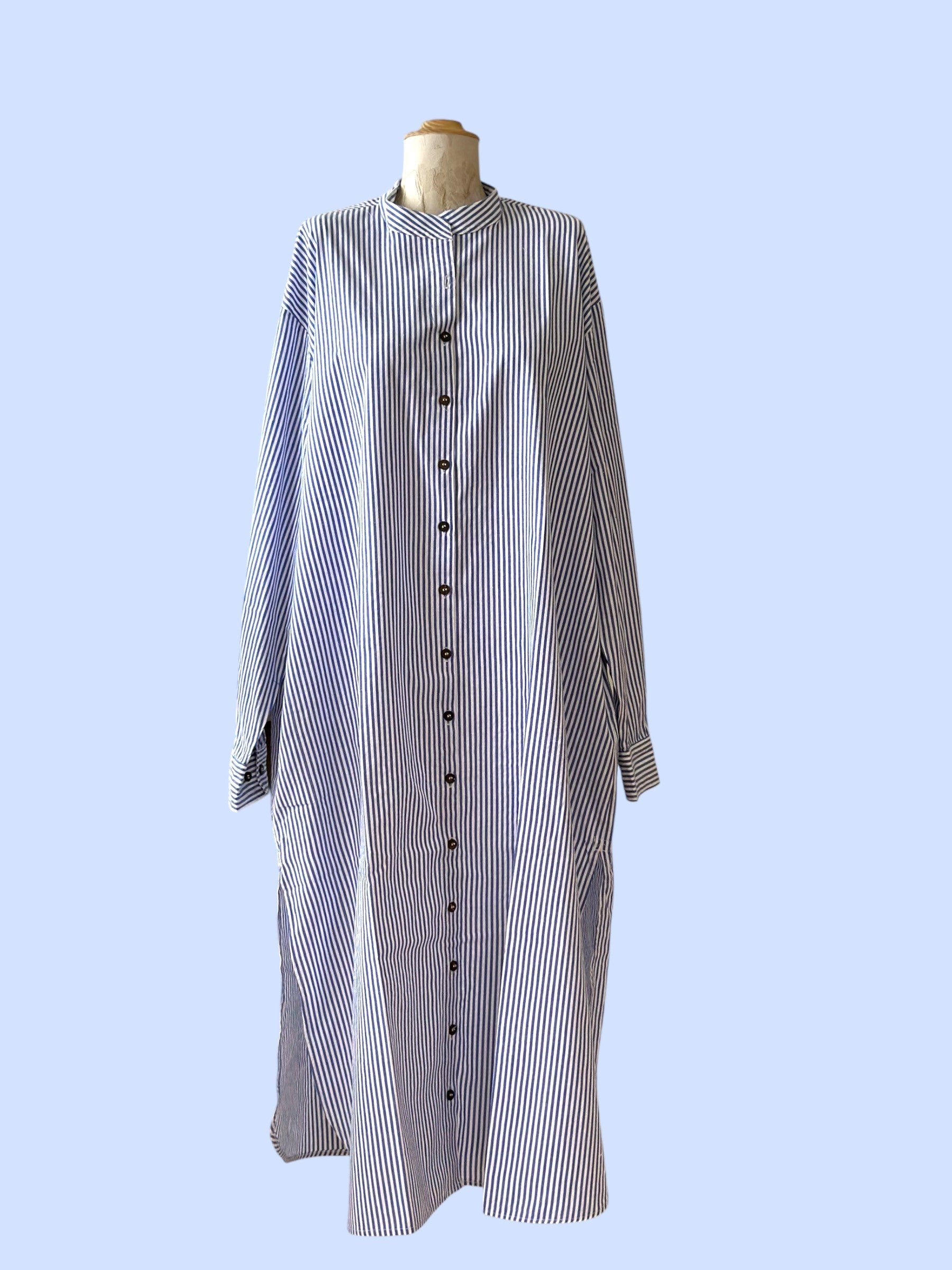 #103/2026 OVERSIZED SHIRT DRESS MANU
