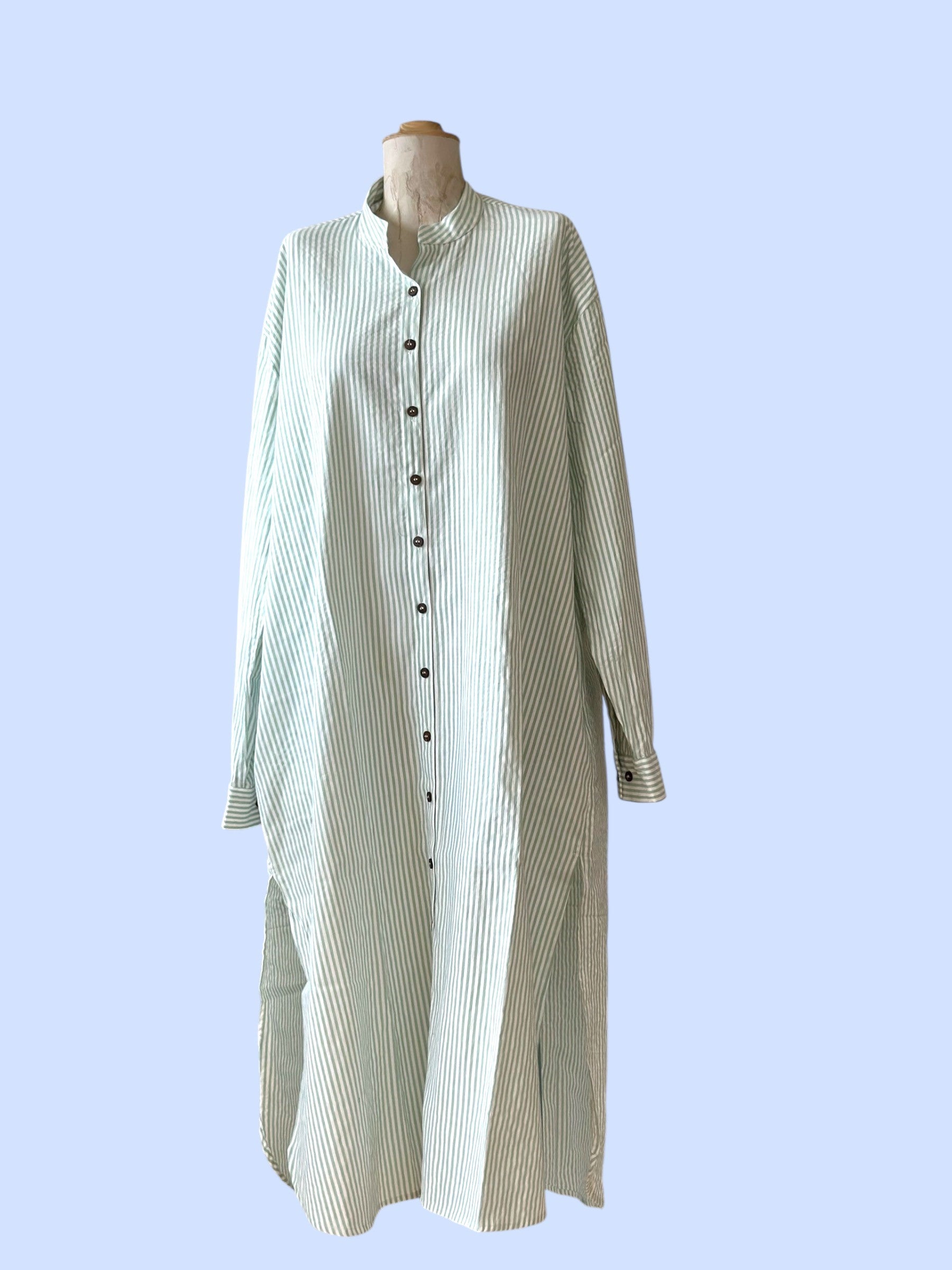 #103/2026 OVERSIZED SHIRT DRESS MANU