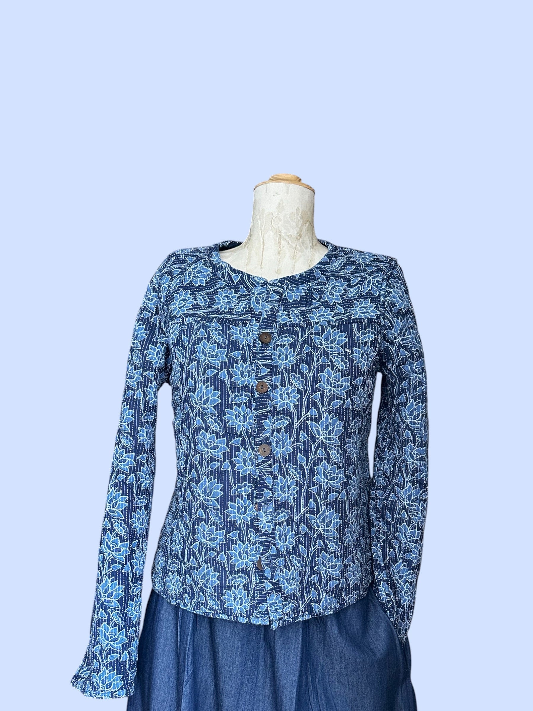 #1708 DENIM BOLERO