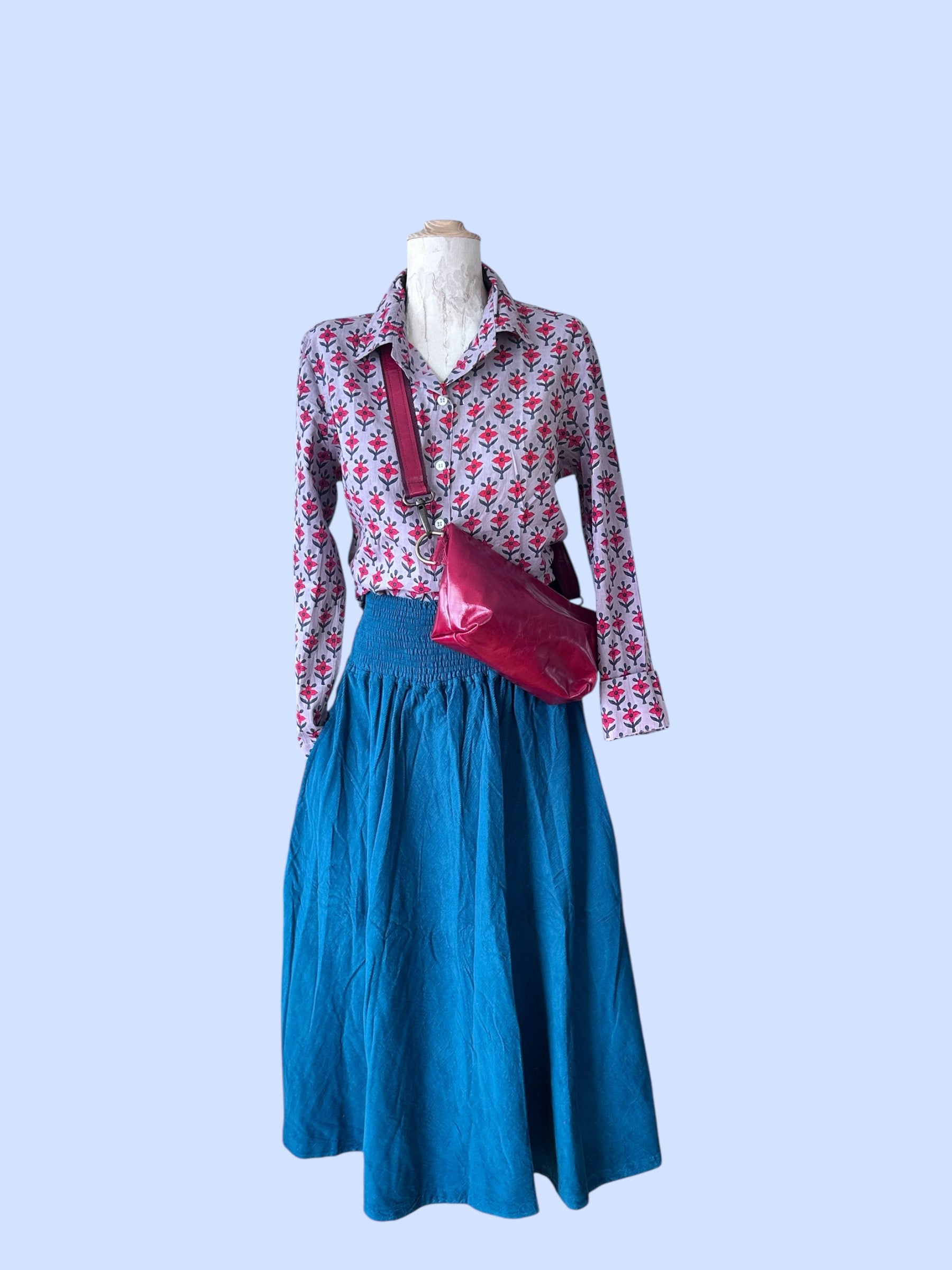 #1726 SKIRT LOLA CORDUROY 1