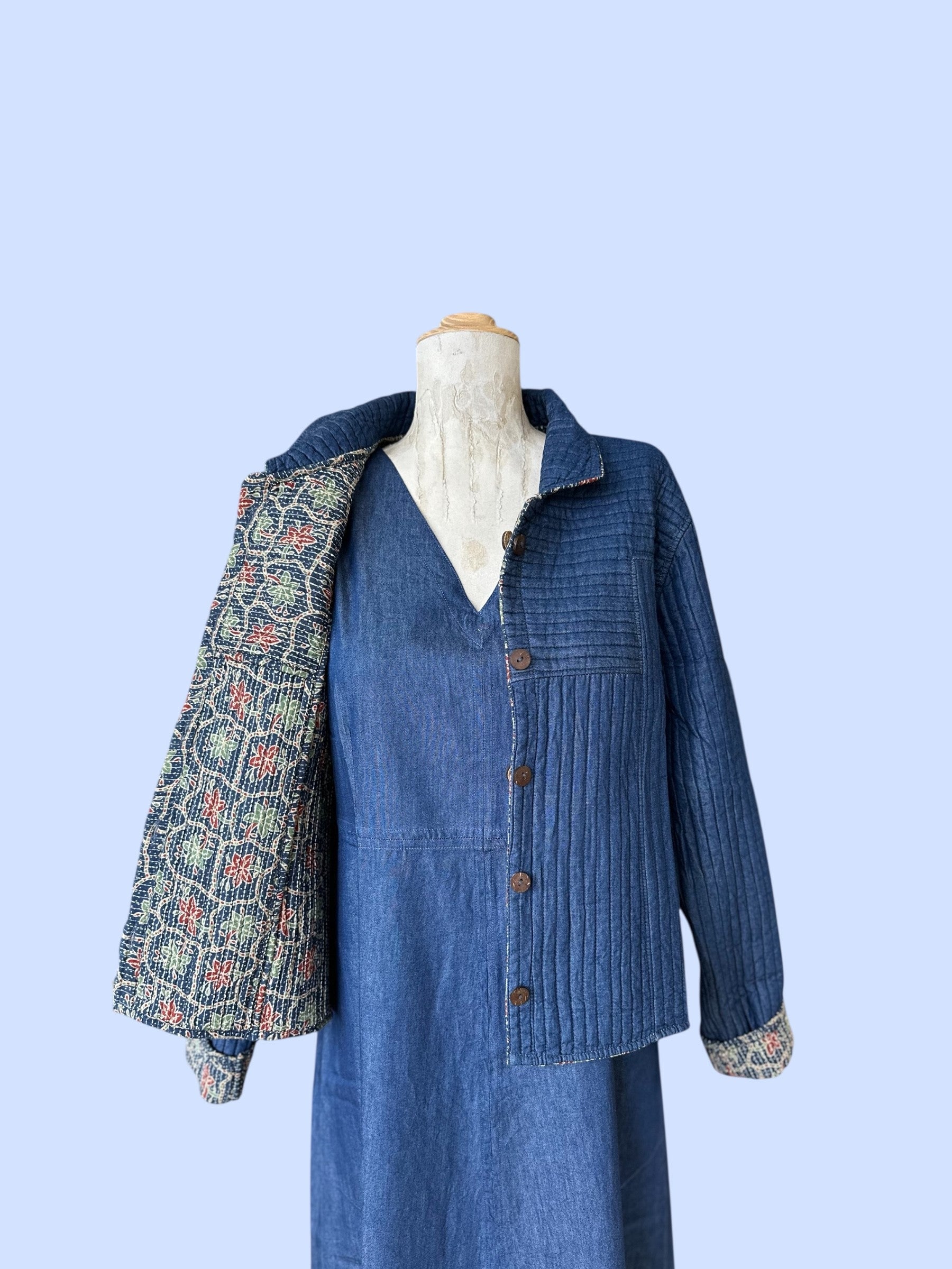 #5033 DENIM SHORT JACKET SUSI