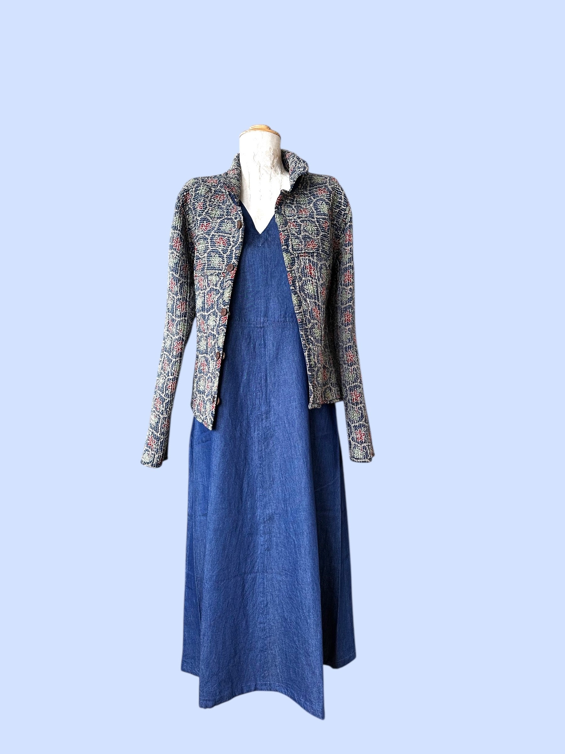 #5033 DENIM SHORT JACKET SUSI