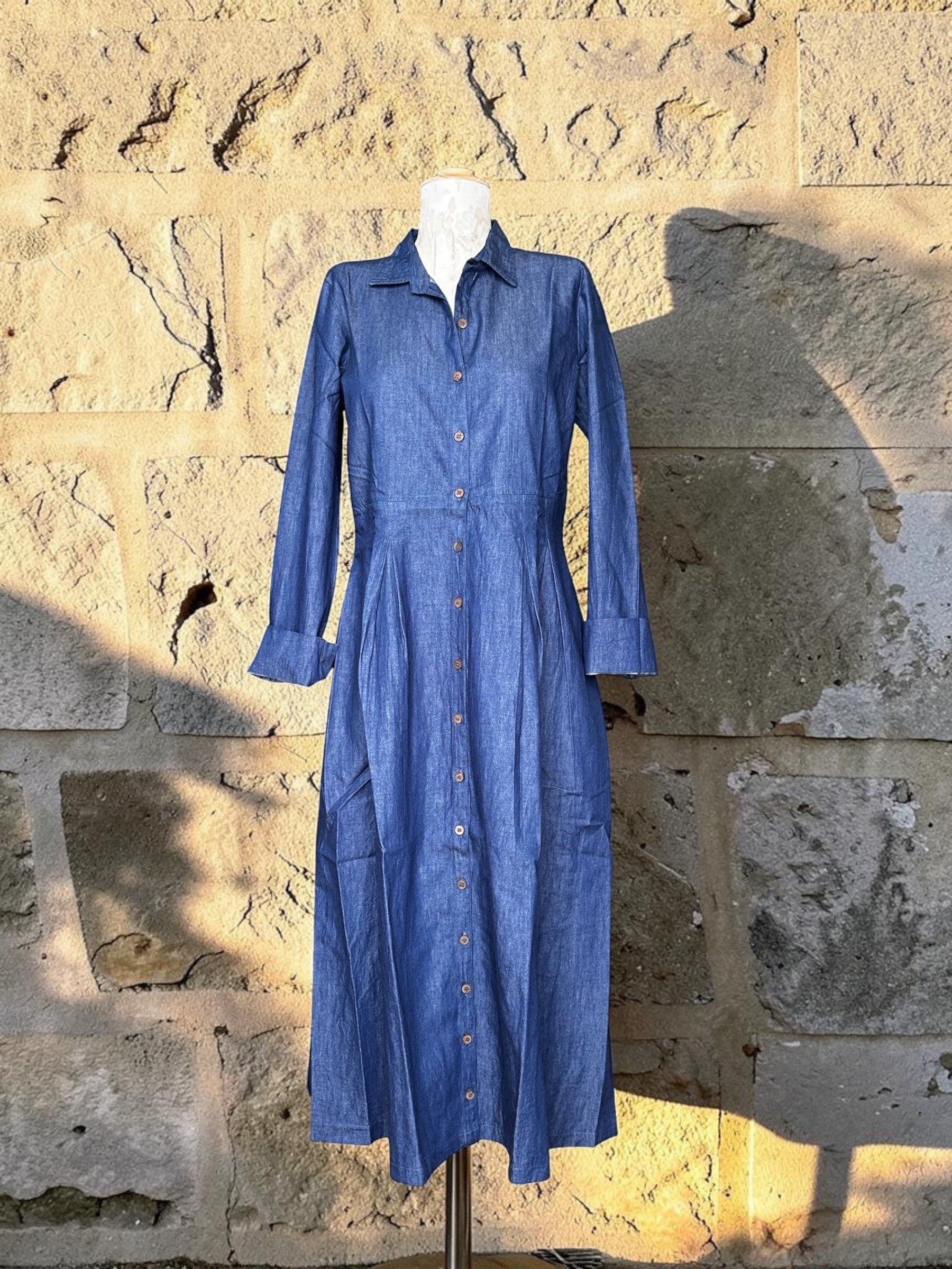#56/2023 DENIM DRESS LIANA