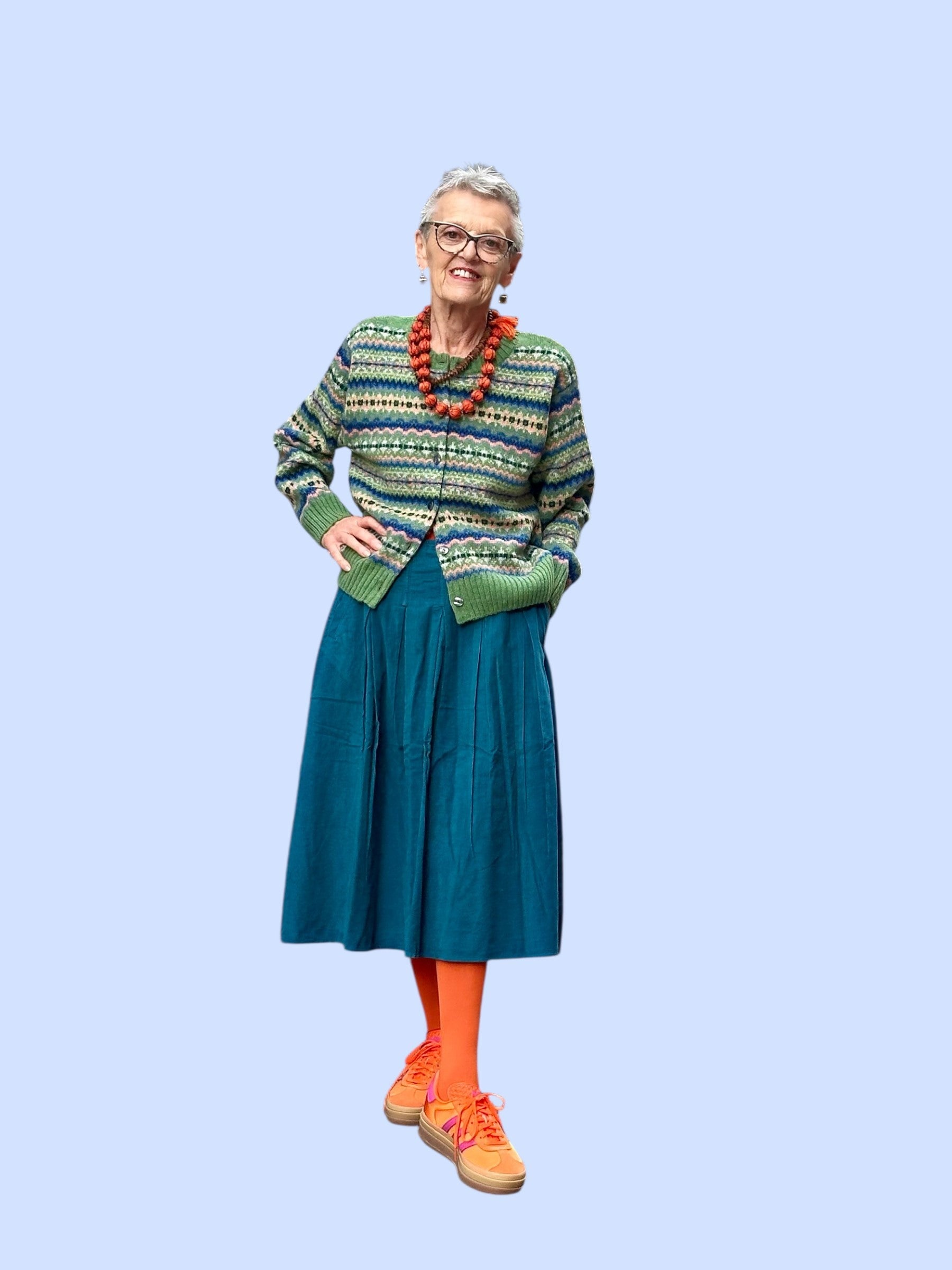 #84/2025 CORDUROY SKIRT PEGGY