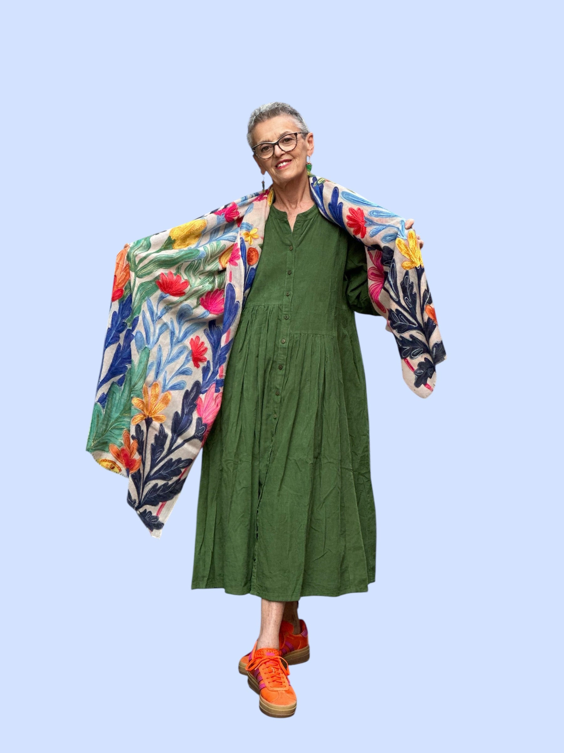 #85/2025 CORDUROY DRESS SONIA