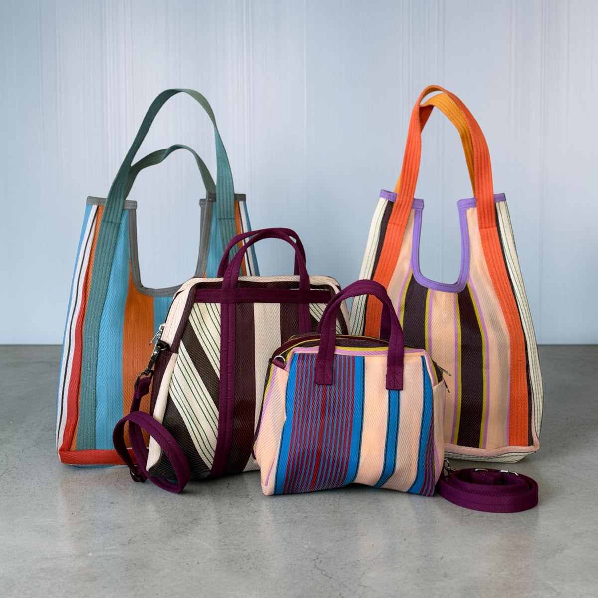 TASCHEN AUS RECYCELTEM PLASTIK
