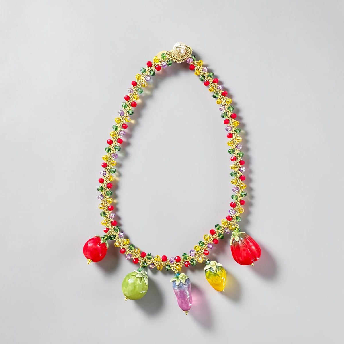 FRUIT SHORT NECKLACE