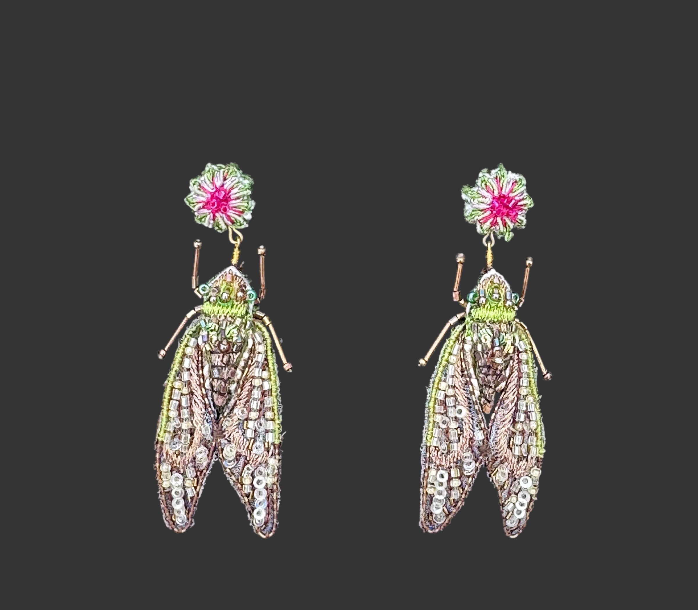 Embroidered Brooches available exclusively in our stores