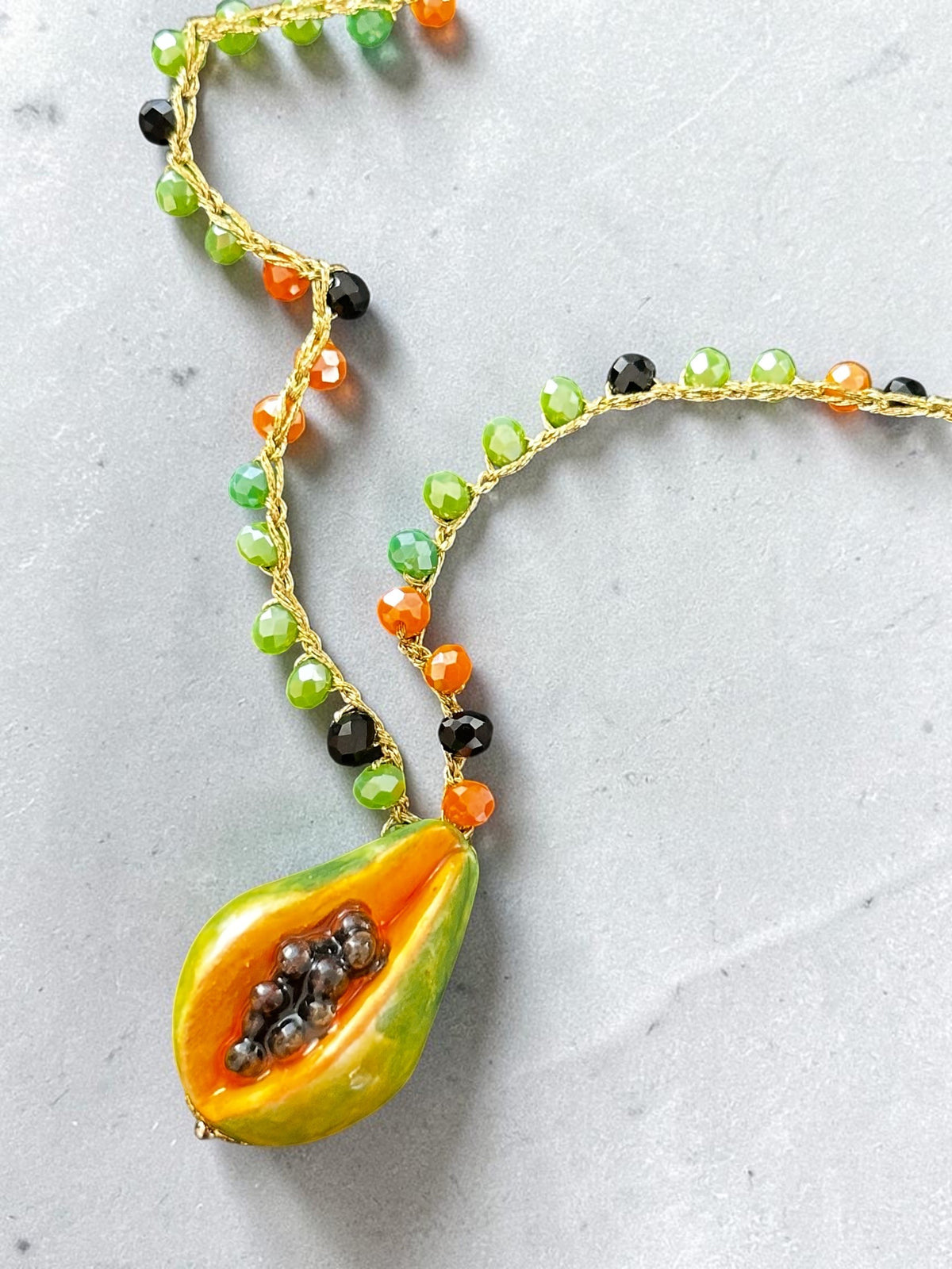 PAPAYA NECKLACE