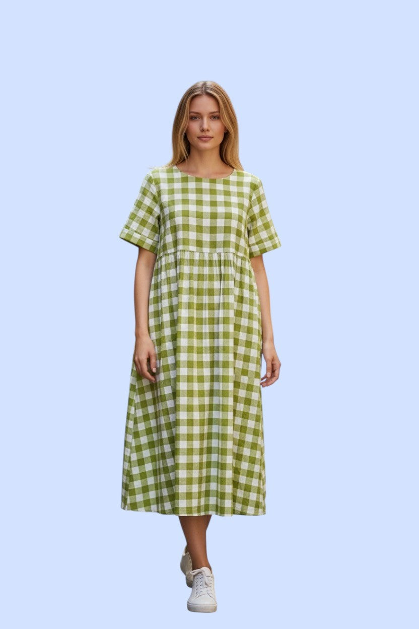 green emerald velvet dress Peggy Green Amelie Smocked Dress – banburycrosskids main image 0
