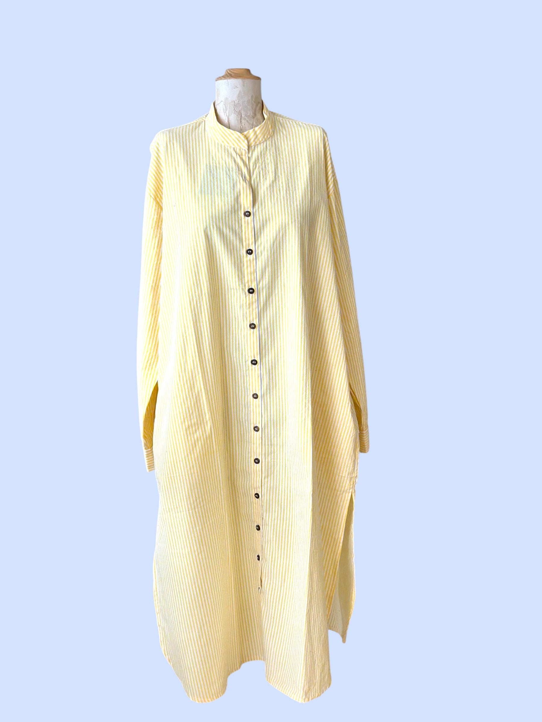 #103/2026 OVERSIZED SHIRT DRESS MANU