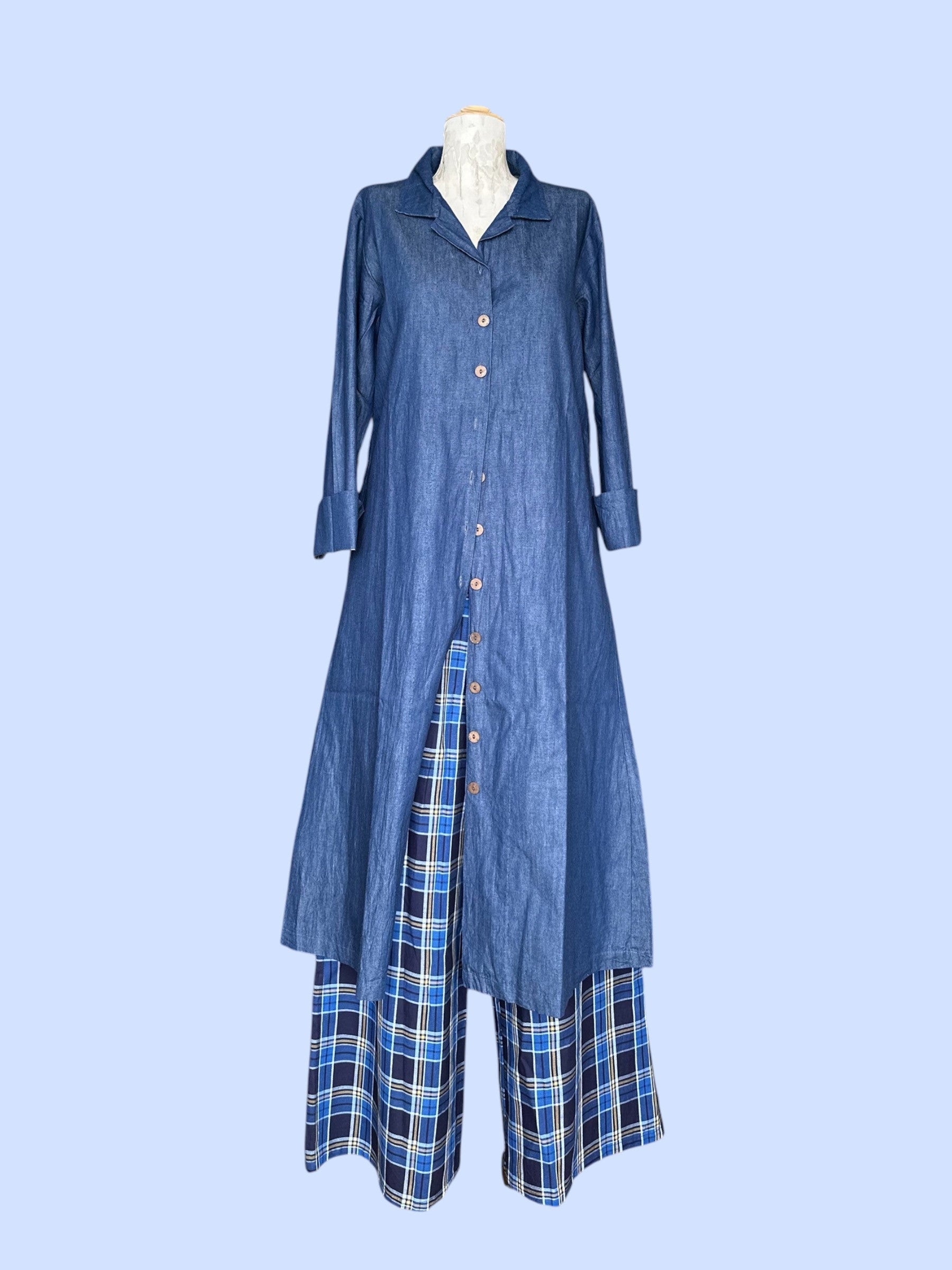 #161/2026 DRESS ANITA DENIM