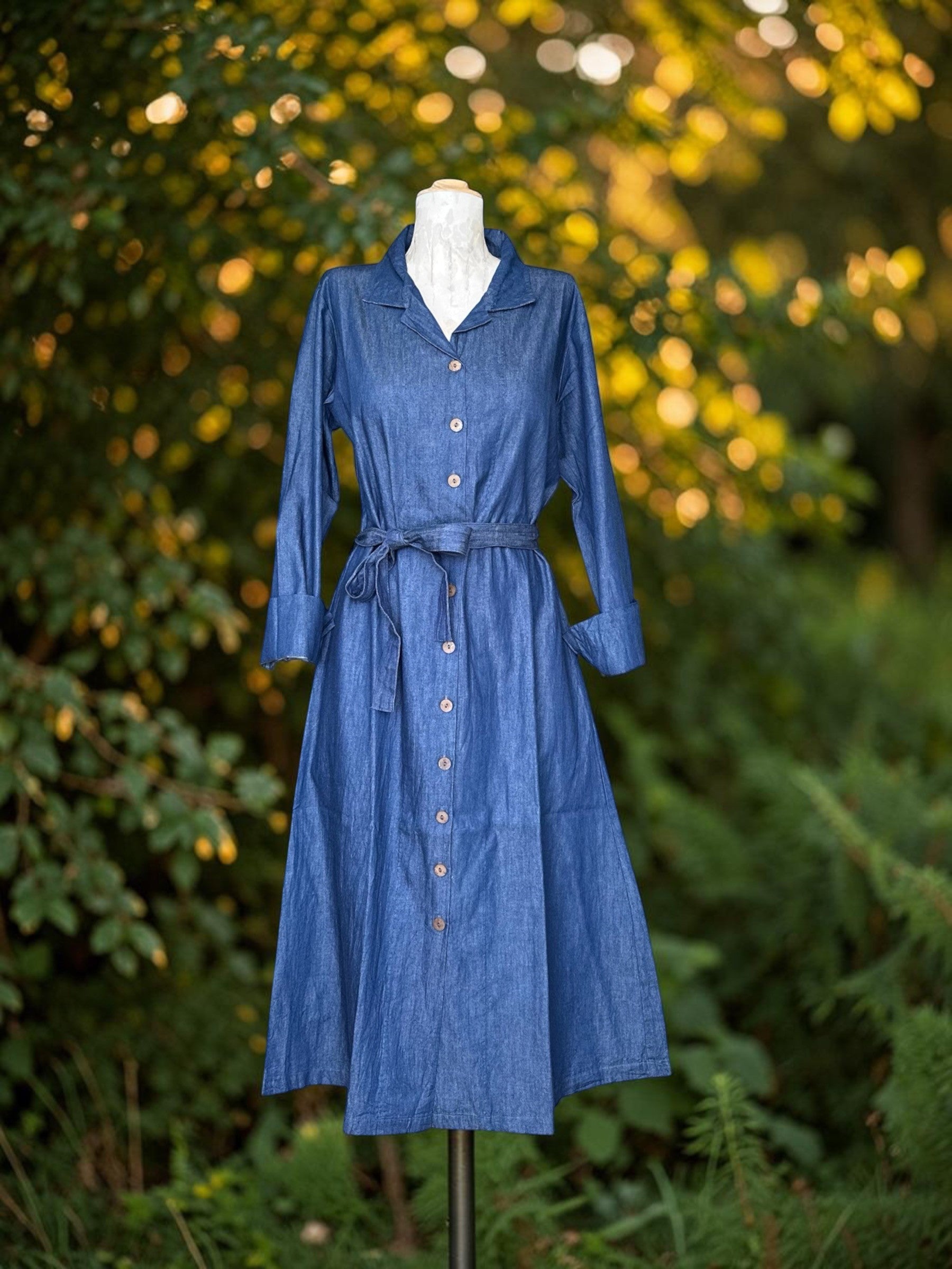 #161/2026 DRESS ANITA DENIM