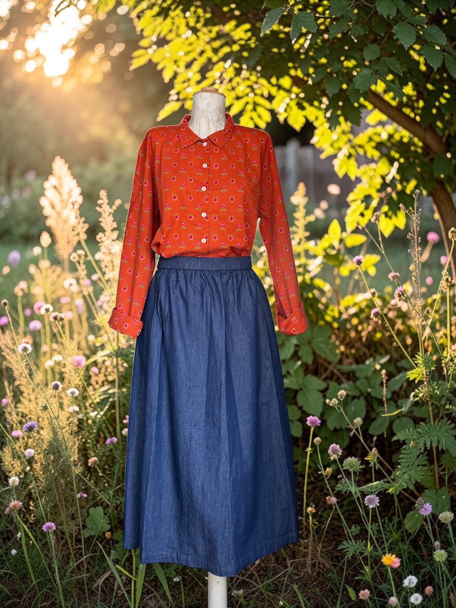 #166/2026 SKIRT LOTTI DENIM