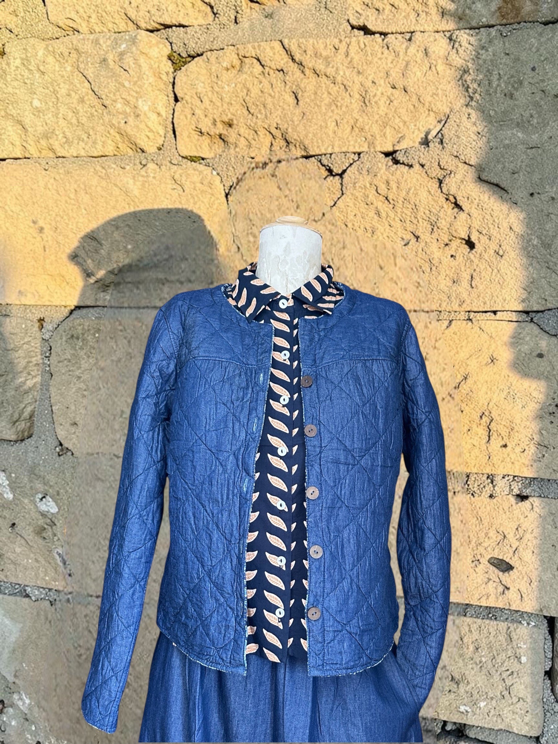 #1708 DENIM BOLERO
