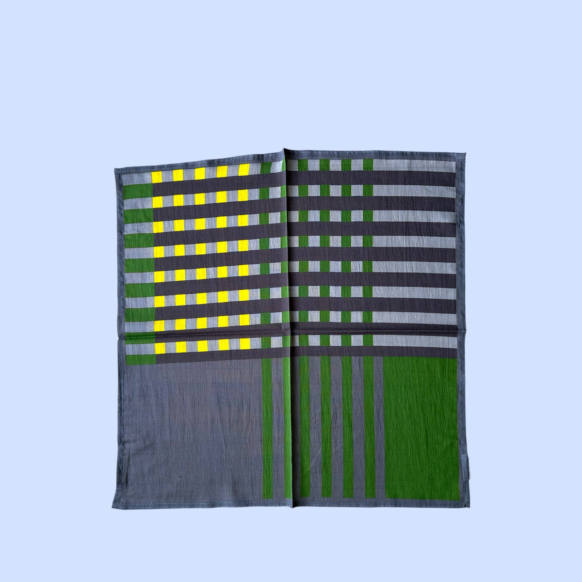 QUADRATISCHER SCHAL AUS BAUMWOLLE