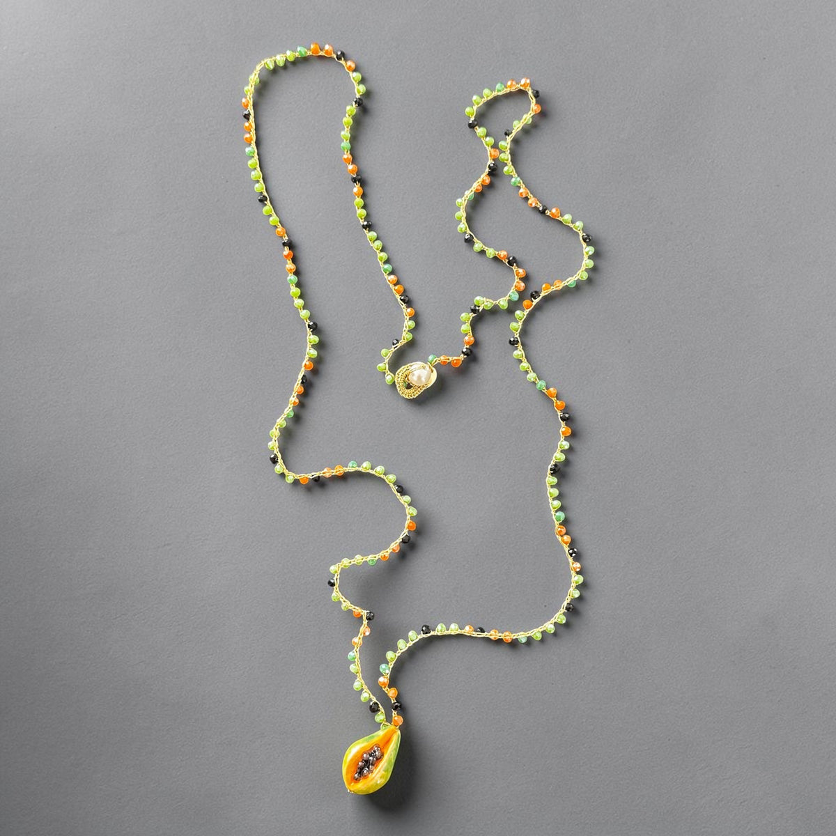 COLLIER PAPAYA